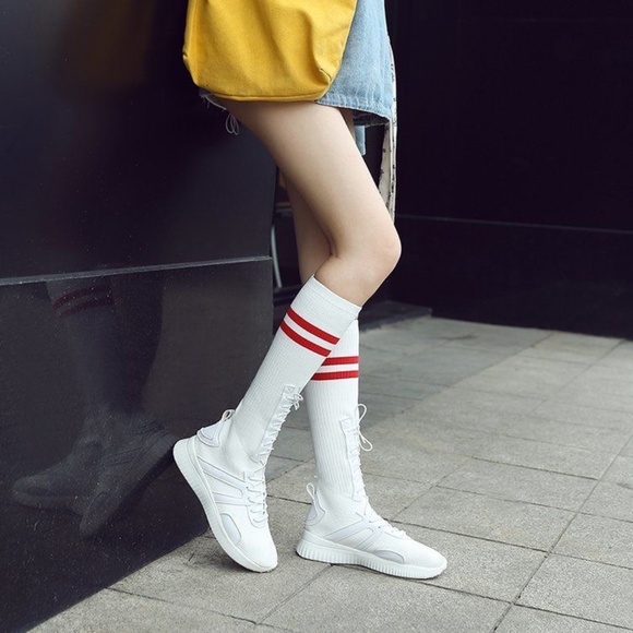 Shoes - Tennis Shoe Sock Boots
